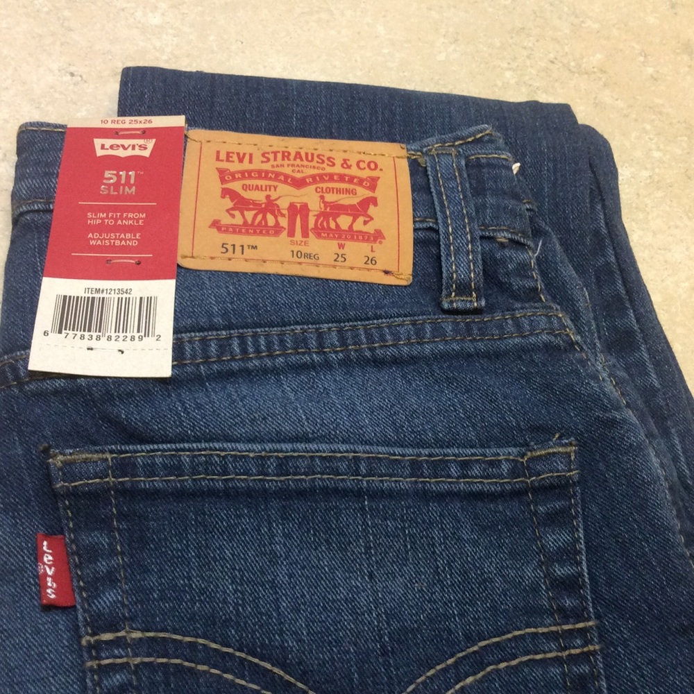 Boys Levis 511 Slim Jeans